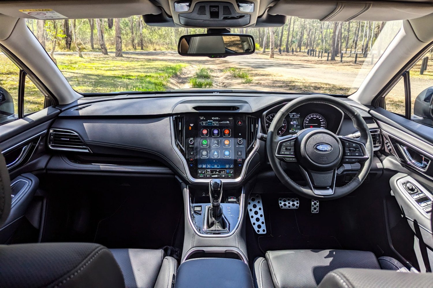 Inside of 2025 Subaru Outback Sport Touring XT